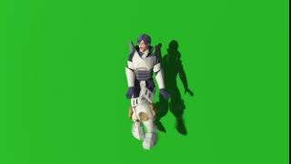 Tenya Iida Fortnite Default Dance But Green Screen Post Killing Stain