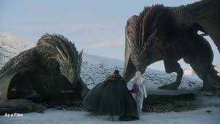 Game Of Thrones | Jon Snow Ejderhaya Biniyor