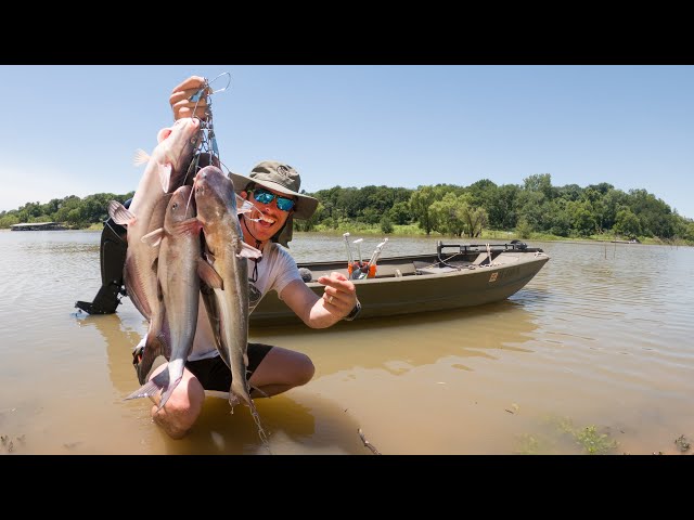 Watch Jugline Fishing for Catfish with Jon Boat on YouTube.