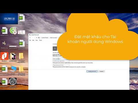 Cách Cài Mật Khẩu Cho Máy Tính Laptop Win10 | Cong ThangBui HuongDanNhanh123