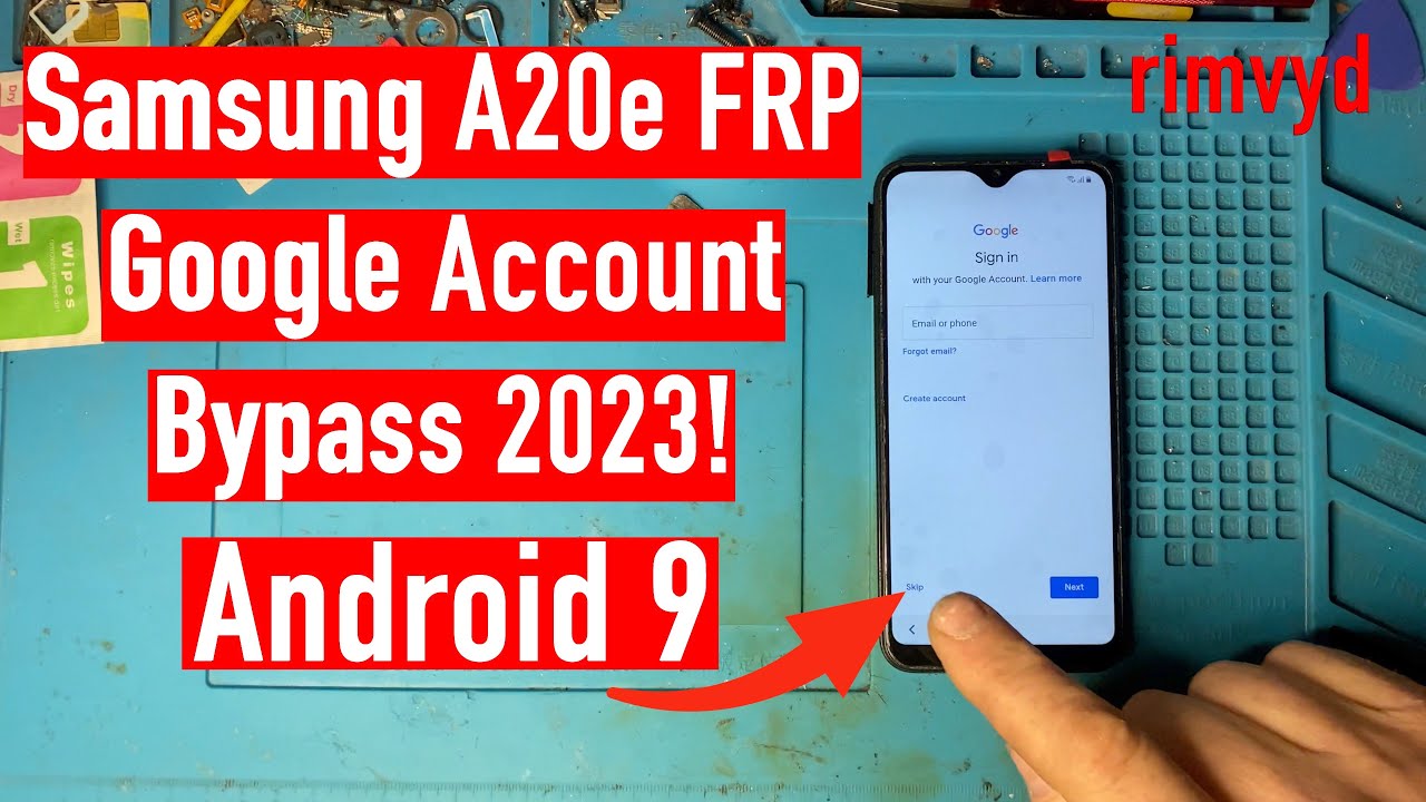Samsung A20e A202F FRP Google Account Bypass, Without PC Samsung A20e A202F FRP Google Account Bypass, Without PC