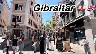 Gibraltar Uk Walking Tour April 26, 2025 4K 60Fps Hd