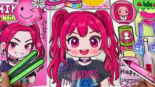 Paper Diymira Kpop Demon Hunter Blind Bag Unboxing Skincare, Make Up, Hair & Outfit Glow Up