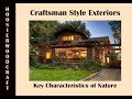 Craftsman Style Home Exterior Design