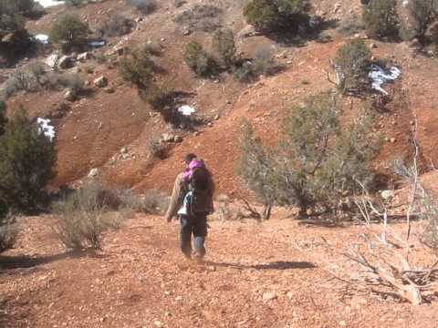 Jeremy and Savannah on the Conglomerate Canyons hike Video Jeremy and Savannah on the Conglomerate Canyons hike Video