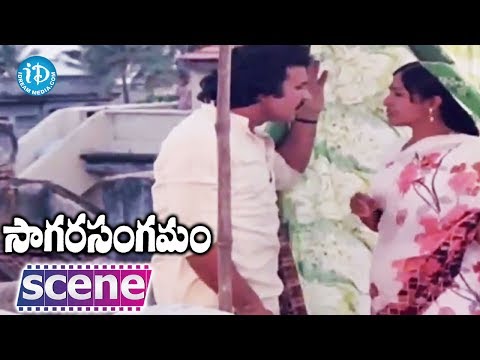 Sagara Sangamam Movie - Sarath Babu Best Scene