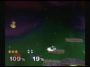 Justin (Blue Falcon) vs. Adam (Peach)