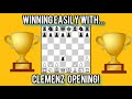 The Quickiest Win from the Clemenz Opening! (1.h3)