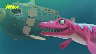 Dino Zug Episode 25 Mit Dem U-Boot Bei Maisie Mosasaurusder Babysitter