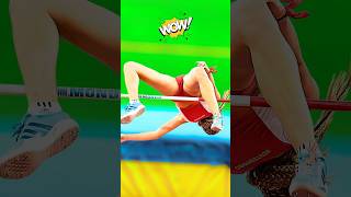 👀 Wow Moments In Women's High Jump #Shorts