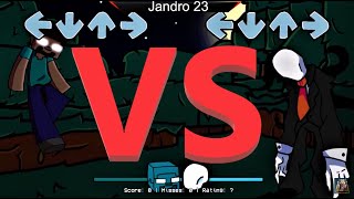 Herobrine Vs Slenderman Mod Danger X Engage Mashup - Friday Night Funkin