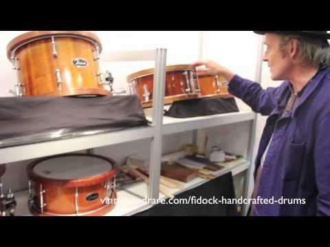 Fidock Drums / Stephan Fidock / NAMM Show / Vintage&RareTV