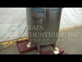 Video Mueller,  120 gallon, 316 stainless steel, jacketed, internal vacuum rated mixing tank