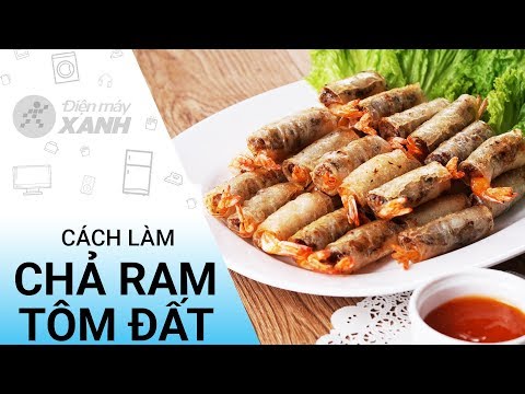 Cách làm chả ram tôm thịt