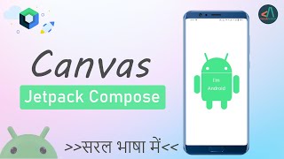 Jetpack Compose Canvas- Draw Android Bot Custom Ui With Canvas