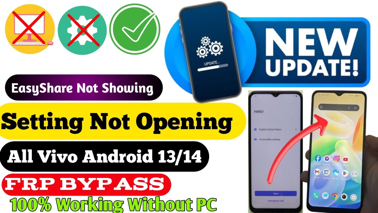 Setting Not Opening All Vivo Frp Bypass Android 13/14 Setting Not Opening All Vivo Frp Bypass Android 13/14