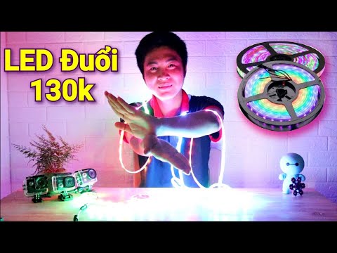 Trên Tay Đèn LED Đuổi RGB Giá Rẻ Cực Đẹp Dành Cho Trang Trí Tết 2020