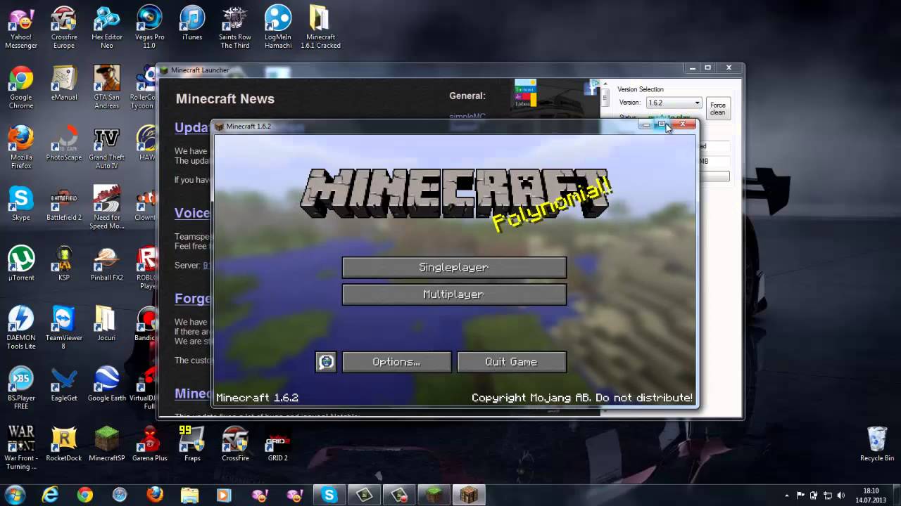 Minecraft Optifine 1.5 Download Chip