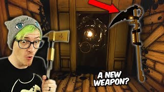 We found a Scythe in chapter 5!? & New Chapter 1 portal | Bendy and the ink machine Secrets