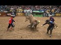 WRECK: Silvano Alves hangs up on Bullwinkle (PBR)