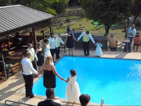 Roper's wedding jump