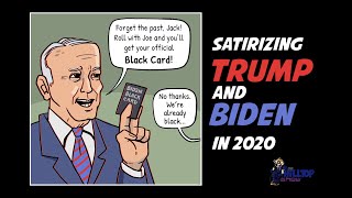 Chelsea Saunders on Satirizing Joe Biden and Trump in 2020