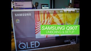 02. NEW Samsung Q90T / Q95T 2020 QLED Unboxing & Setup