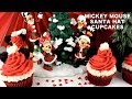 Mickey Mouse Santa Hat Cupcakes by Two Sisters Crafting