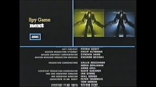 Spy Game 2001 End Credits Amc 2010