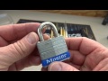 (669) Master Lock: Opened w/a Plastic Zip Tie!