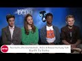 Teo Halm, Ella Wahlestedt, Astro & Reese Hartwig Chat EARTH TO ECHO With AMC