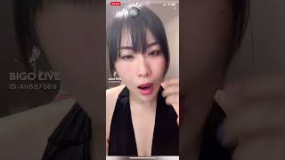 Chị Máy Bay Bigo Thiên An Mặc Váy Khoét Sâu Khoe Bộ Ngực Khủng Núng Nính Cực Ngon