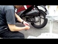 HONDA DIO110 ウエイトローラー交換 自立編