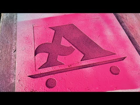 The Joy of Spray painting Grip tape with Anthony Shetler