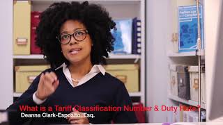 What is a Tariff Classification & Duty Rate?