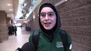 Noor Bazzi gets quick back to back buckets