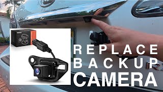 Replace Lexus Rx350 Backup Camera How-To Diy Fix Better Brighter Image Clarity Gen3 2012-2015