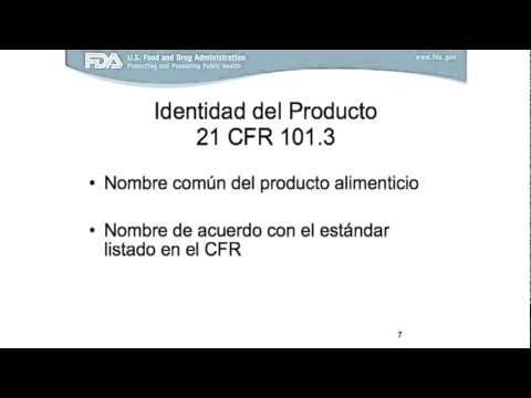 Etiquetado M1 Requisitos Generales
