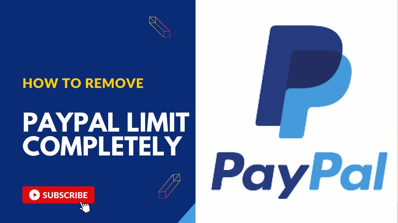 How to Remove PayPal Limit on your PayPal Account How to Remove PayPal Limit on your PayPal Account