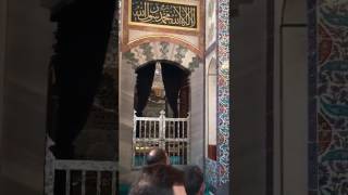 Hazrat Ayub Ansari Grave In Eyup Istanbul Inside View