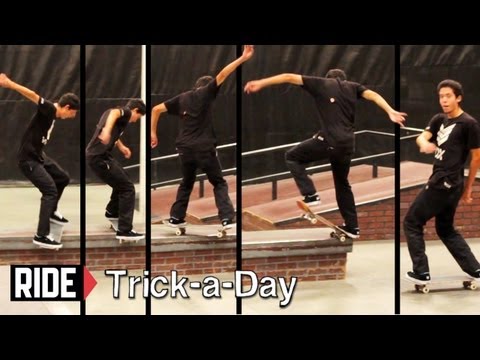 How-To Boardslide to Switch Frontside Crook With Christian Flores - Trick-a-Day