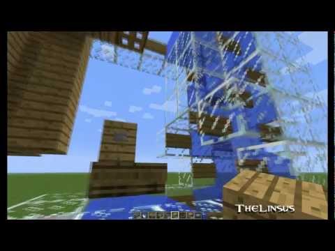 Как в minecraft сделать водяной лифт