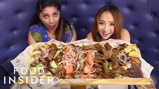 Could You Finish This Gyro Plate With 7 Pounds Of Meat?