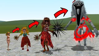 New Evolution Of Nightmare Teacher Miss Delight Poppy Playtime Chapter 3 In Garry's Mod!