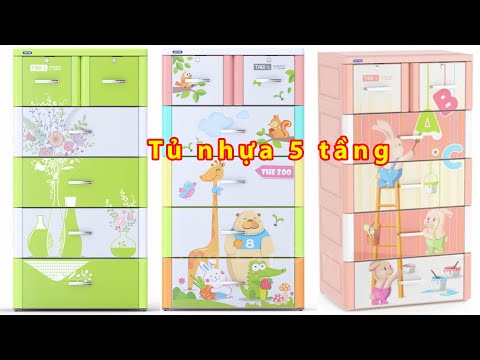 Tủ nhựa Duy Tân TABI-L 5 tầng