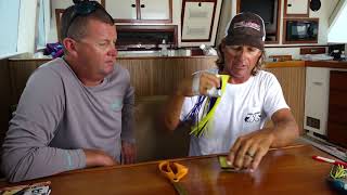 RIGGING GAME LURES WITH VINYL SKIRTS
