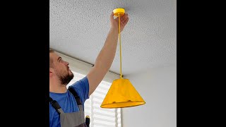 Safe Ceiling Light Replacement 💡 Full Tutorial #Lifehacks