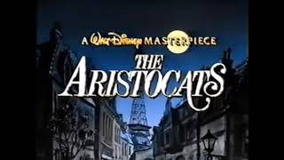 The Aristocats vhs promos 1995-96