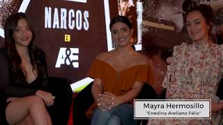 Teresa Ruiz, Paulina Gaitán Y Mayra Hermosillo De Narcos