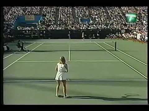 Chris エバート Vs Tracy Austin 5